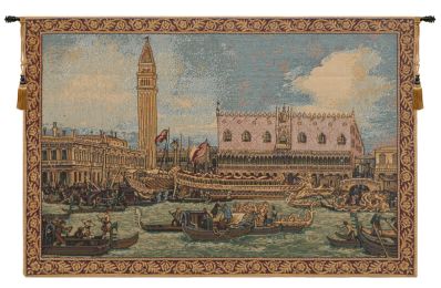 Bucintoro I Small Italian Tapestry