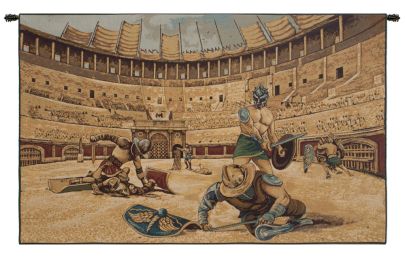 Gladiators Italian Tapestry