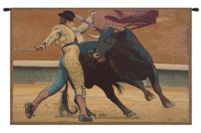 Bullfighter Torero Italian Tapestry