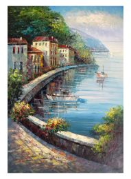 A Quiet Bay Canvas Wall Art