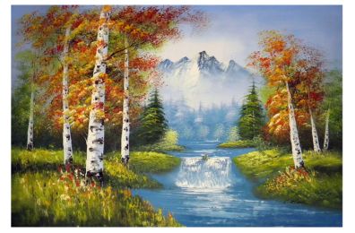 Gradus of Autumn Canvas Wall Art