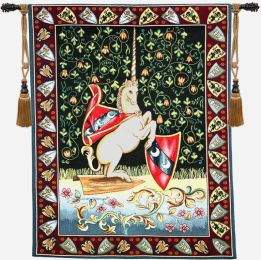 Unicorn Medieval Italian Tapestry