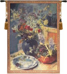 Spring Bouquet Still Life Tapestry Wall Art