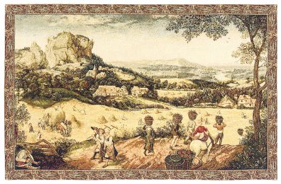 The Hay Harvest Italian Wall Hanging