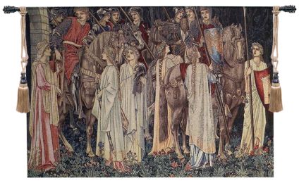 Departure of the Knights I Tapestry Wall Art