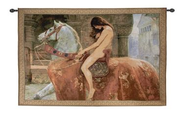 Lady Godiva I Tapestry Wall Art