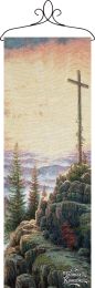 Sunrise w/Verse Wall Panel Fine Art Tapestry