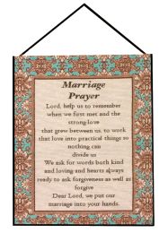 Marriage Prayer Bannerette Fine Art Tapestry