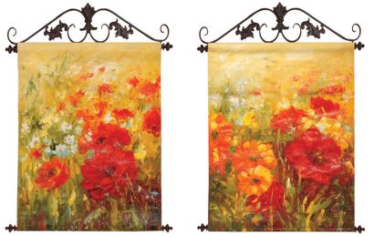 Field of Floral I Decor Canvas Art