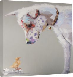 Unlikely Friends Decor Canvas Art