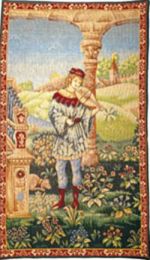 Le Troubadour French Tapestry