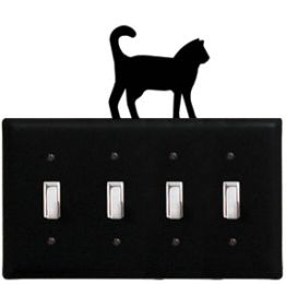 Cat - Quadruple Switch Cover