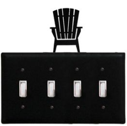 Adirondack - Quadruple Switch Cover