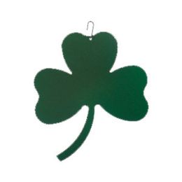 Shamrock - Decorative Hanging Silhouette-GREEN