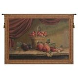 Basket of Strawberries  French Tapestry