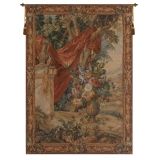 Bouquet Au Drape I French Tapestry