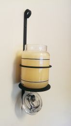 Candle Jar Sconce Holder