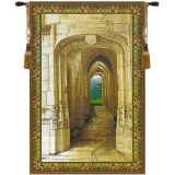 Garden Archway Fine Art Tapestry