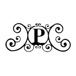 House Plaque Letter P