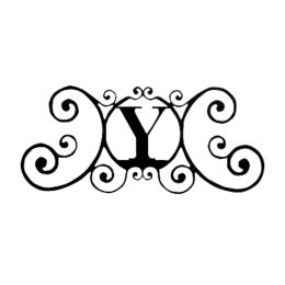 House Plaque Letter Y