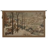 Hunting in the Snow Italian Tapestry