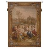 Les Patineurs French Tapestry