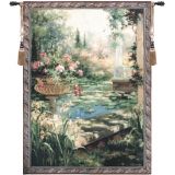 Lily Garden Fine Art Tapestry