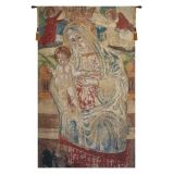 Madonna with Child Flanders Belgian Tapestry Wall Art