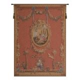 Medallion Serenade Rouge French Tapestry