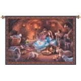 No Room at the Inn Fine Art Tapestry