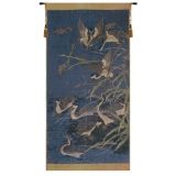 Panel with Ducks Belgian Tapestry Wall Art