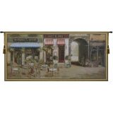 Paris Terrasse Belgian Tapestry Wall Art