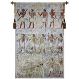 Saqqarah Beige Belgian Tapestry Wall Art