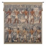 Saqqarah Blue Belgian Tapestry Wall Art