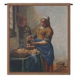 Servant Girl Belgian Tapestry Wall Art