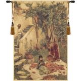 The Orange Gatherers Belgian Wall Hanging