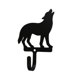 NEW - Wolf Standing - Wall Hook Small