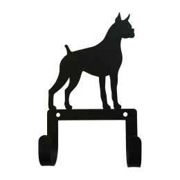 NEW - Boxer - Leash and Collar Wall Hook