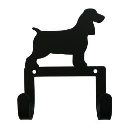 NEW - Spaniel - Leash and Collar Wall Hook