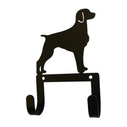 NEW - Brittany - Leash and Collar Wall Hook