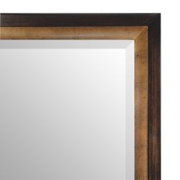 Golden Wood -Mirror (Size: 18X22BG)