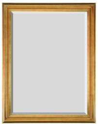 Angles Mirror- Gold (Size: 38X48)