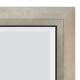 The Grand Float Mirror -Silver (Size: 24X28)