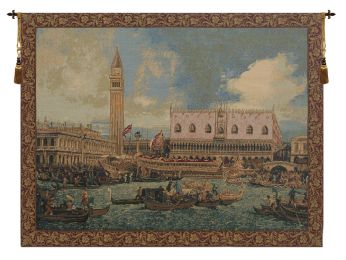 Bucintoro I Italian Tapestry (Size: 38 x 54)