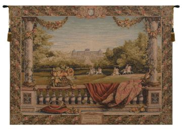 Terrasse Au Chateau I French Tapestry (Size: 58 x 78)