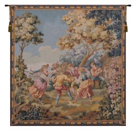 Children Belgian Tapestry Wall Art (Size: 74 x 76)