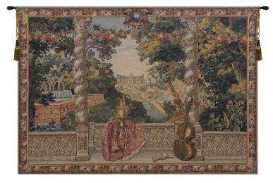 Domaine d'Enghien Belgian Tapestry Wall Art (Size: 50 x 74)