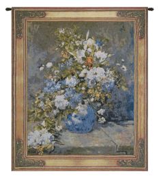 Spring Bouquet by Renoir Belgian Tapestry Wall Art (Size: 56 x 44)