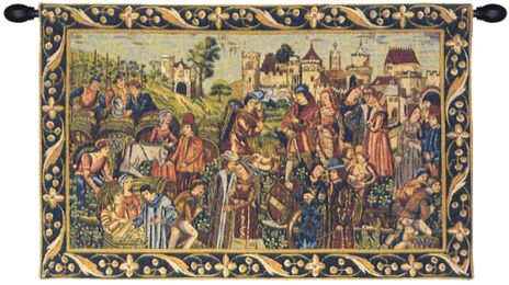 Winemarket French Tapestry (Size: 35 x 55)