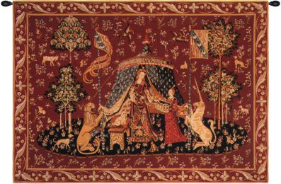 A Mon Seul Desir II French Tapestry (Size: 35 x 45)